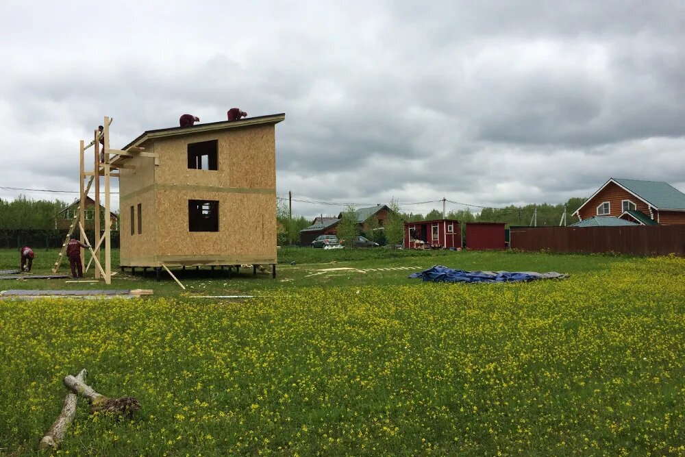 Сборка дома