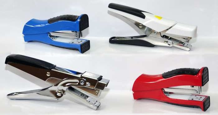 Виды, типы и размеры скоб для степлера