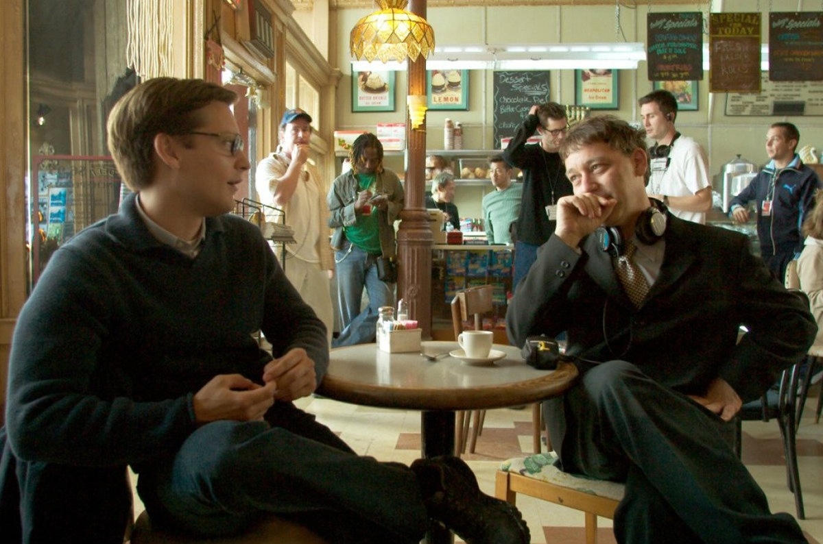 Сэм Рейми и Тоби Магуайр