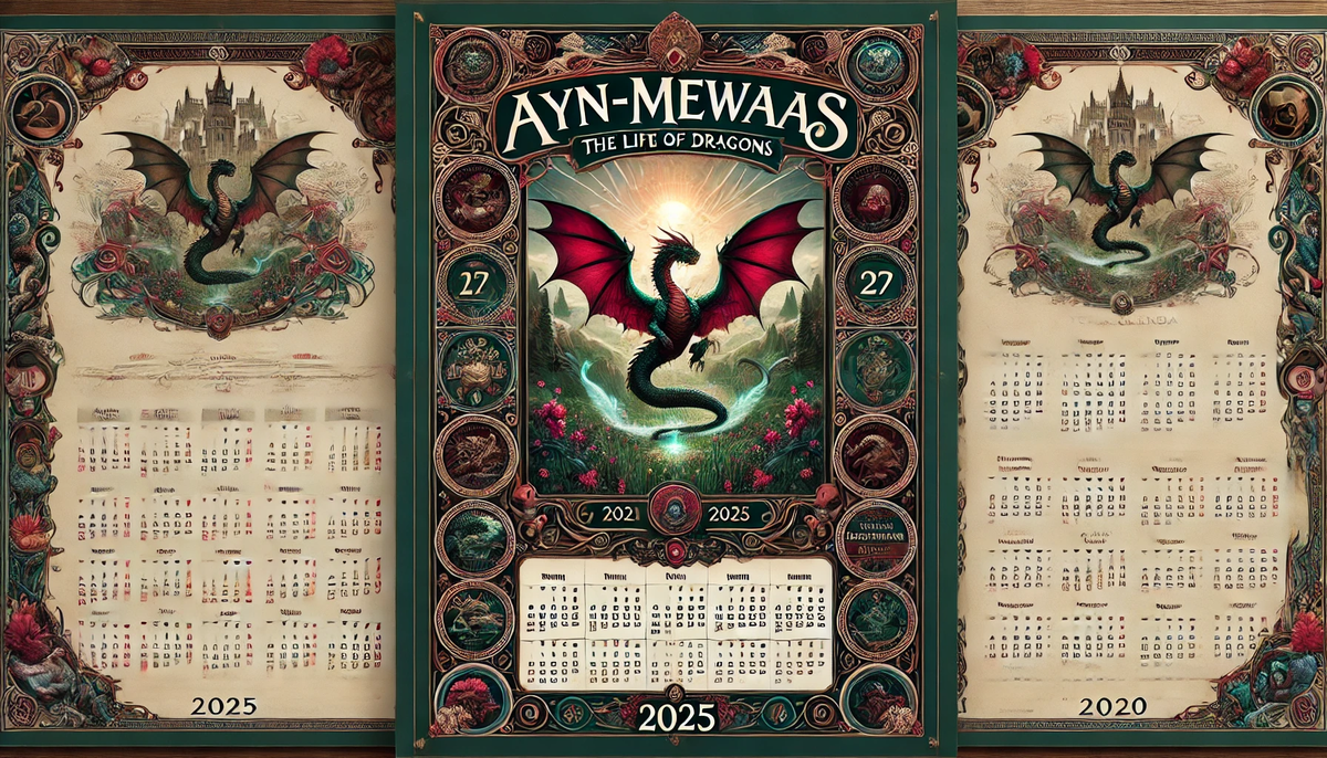 Фирменный календарь с обозначением "знаковых" дат