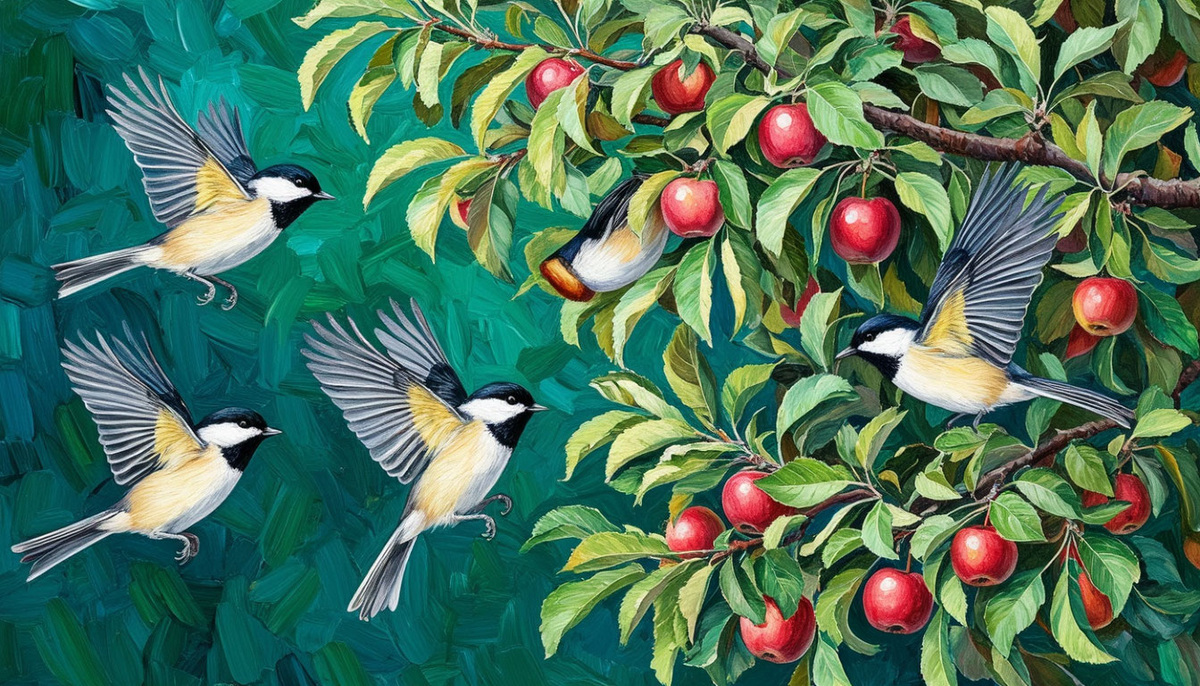 Стая синиц уничтожает до 80% гусениц-вредителей – естественная замена пестицидам. Эти пернатые санитары очищают деревья круглосуточно