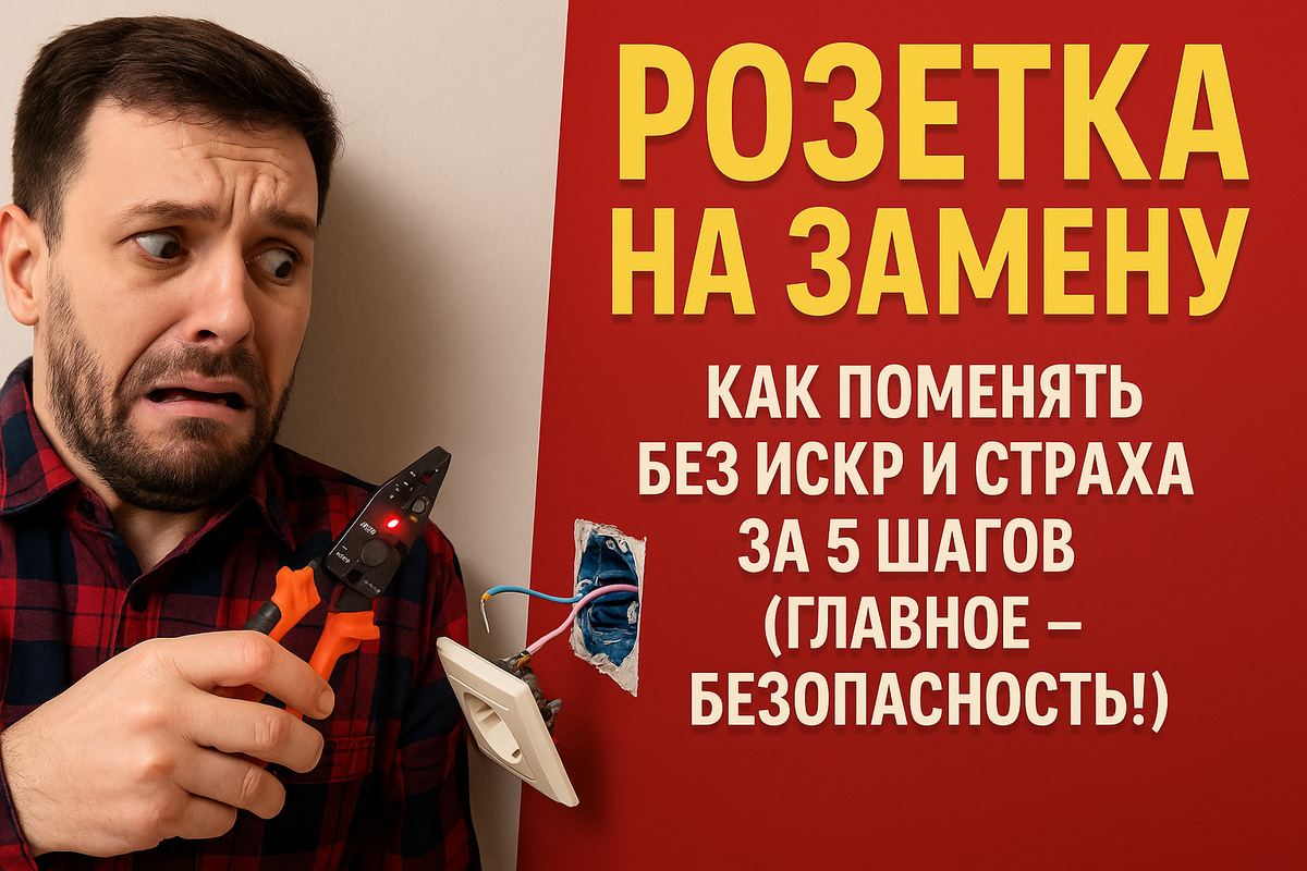 5 шагов — и никаких искр. Главное — безопасность!