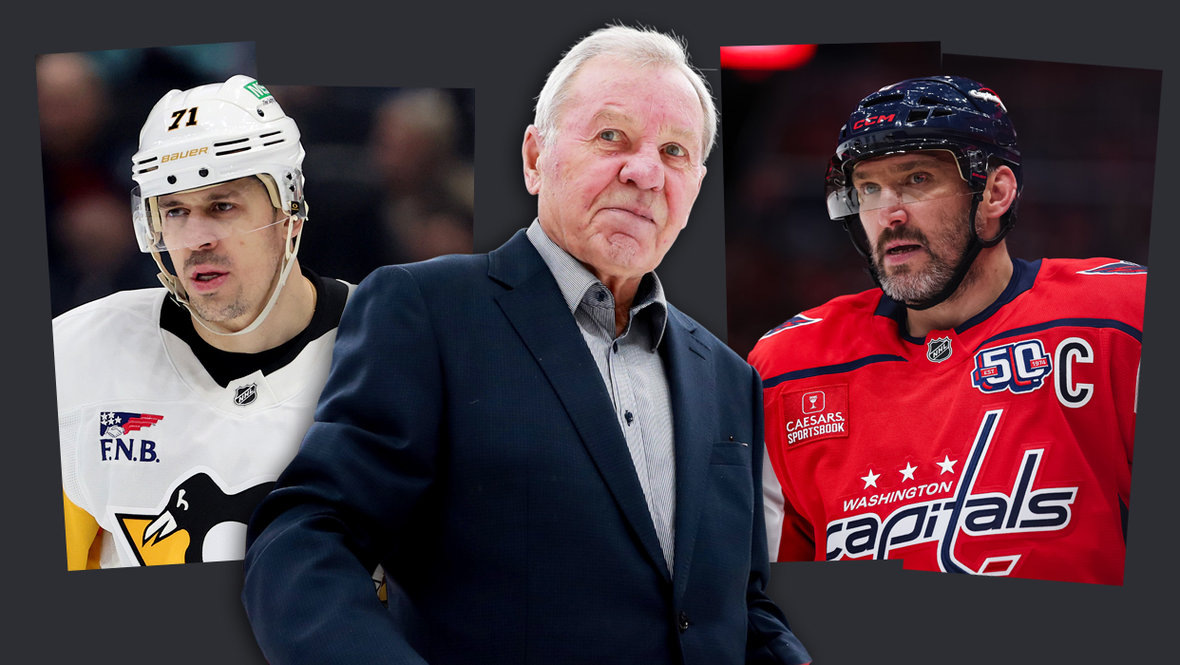    Евгений Малкин, Борис Майоров и Александр Овечкин.Getty Images, «СЭ»