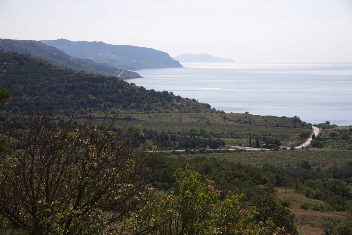 Вид с Приветного на море