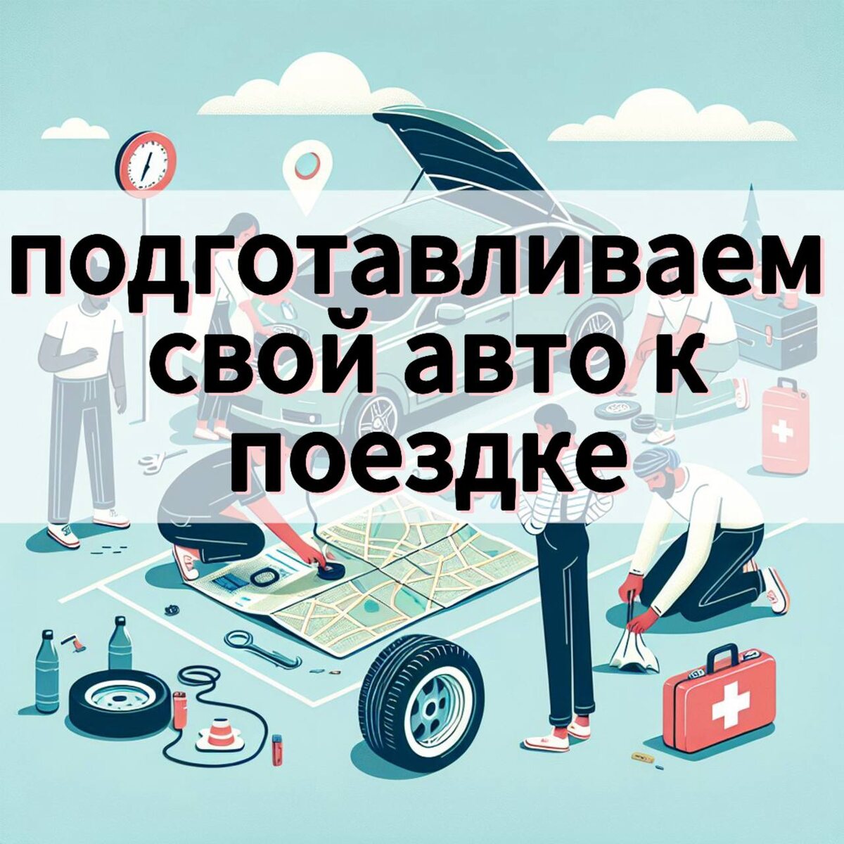 🔧 Полный чек-лист подготовки авто к дальней поездке в 2025 году: техосмотр 🛠️, безопасность 🛡️, гаджеты 📱. Советы экспертов и актуальные требования.