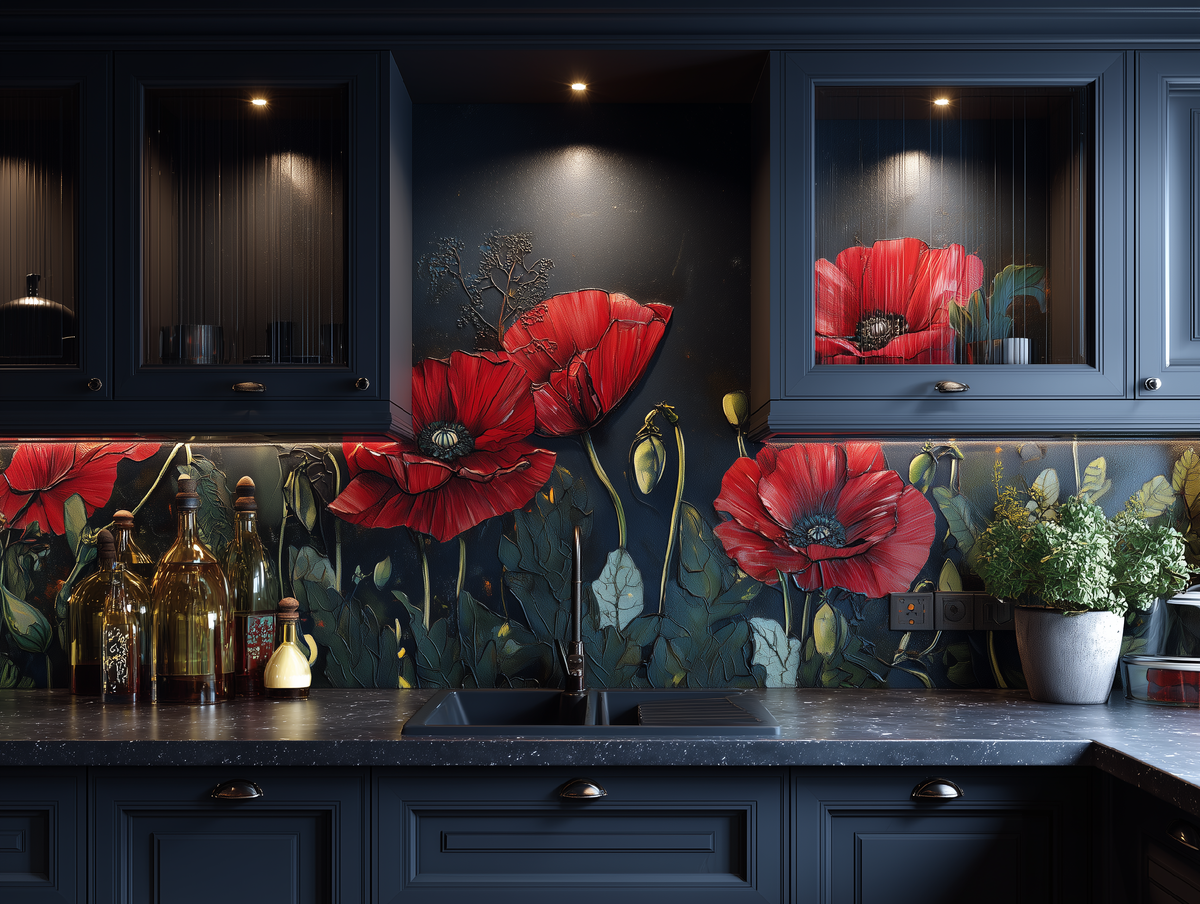 Контрастно и стильно. Аж дух захватывает