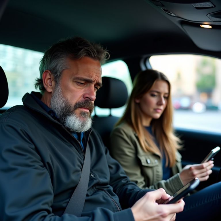    Таксист думал, что обманет меня с маршрутом, но навигатор всё записал blogmorozova