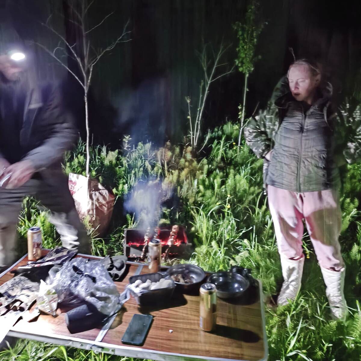 Разбиваем лагерь