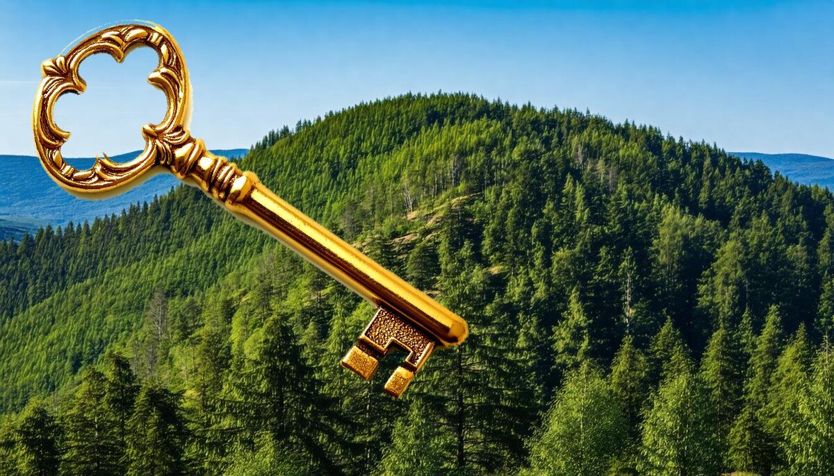 таинственное место, очень таинственное 