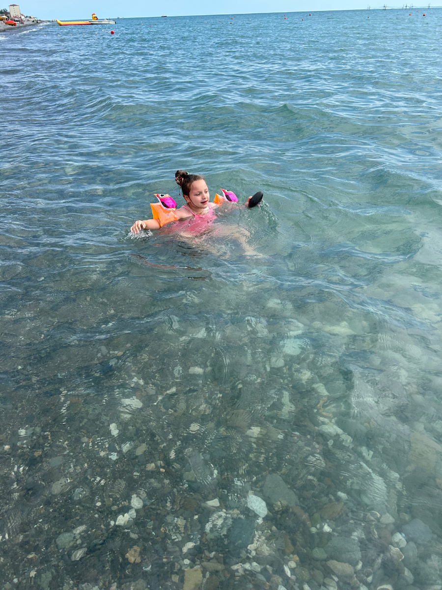 Чистое море!