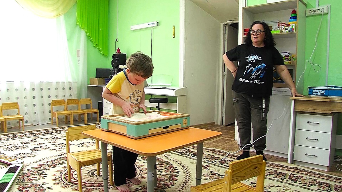    В детском саду Советского обучают детей с расстройствами аутистического спектра