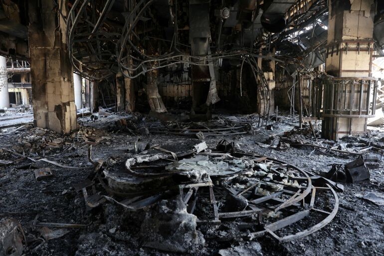 Последствия израильского нападения на иранское радио и телевидение (Reuters)