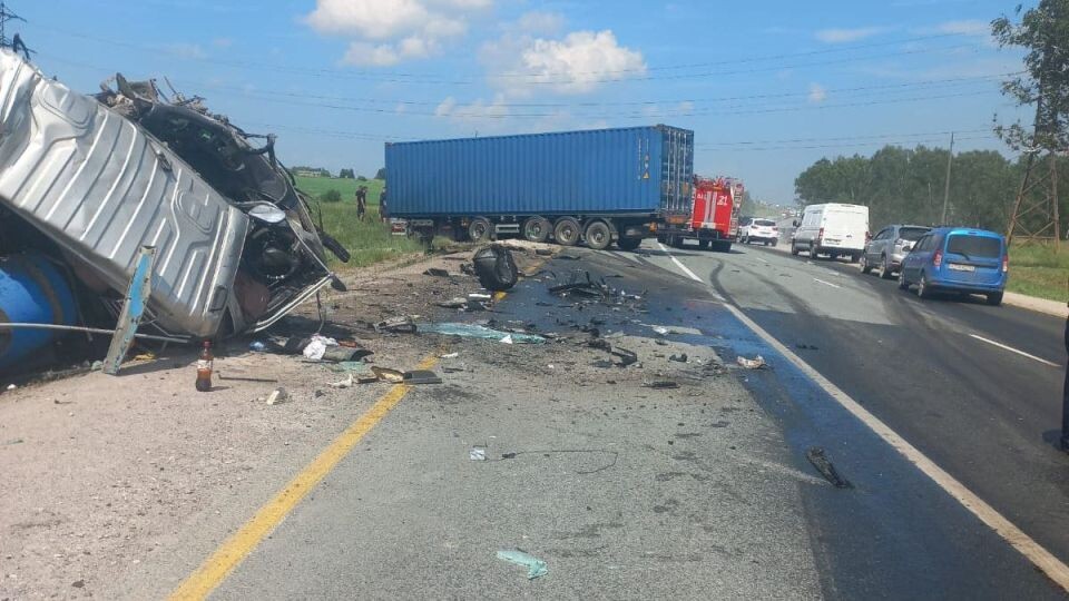    ДТП на трассе Барнаул – Новосибирск. Источник: ГАИ Новосибирской области