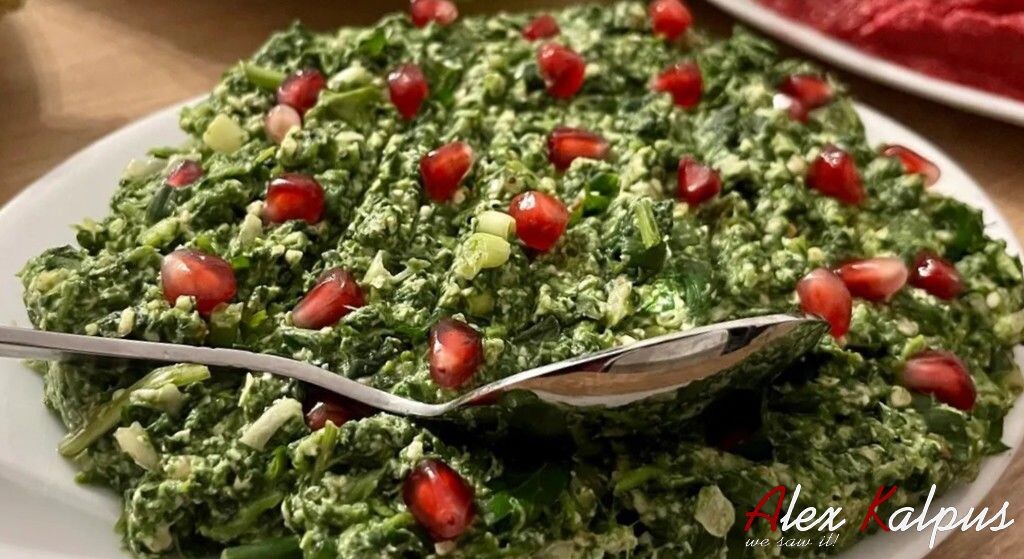 Рецепт пхали из спаржи с грецкими орехами прямо из Тбилисских дворов!