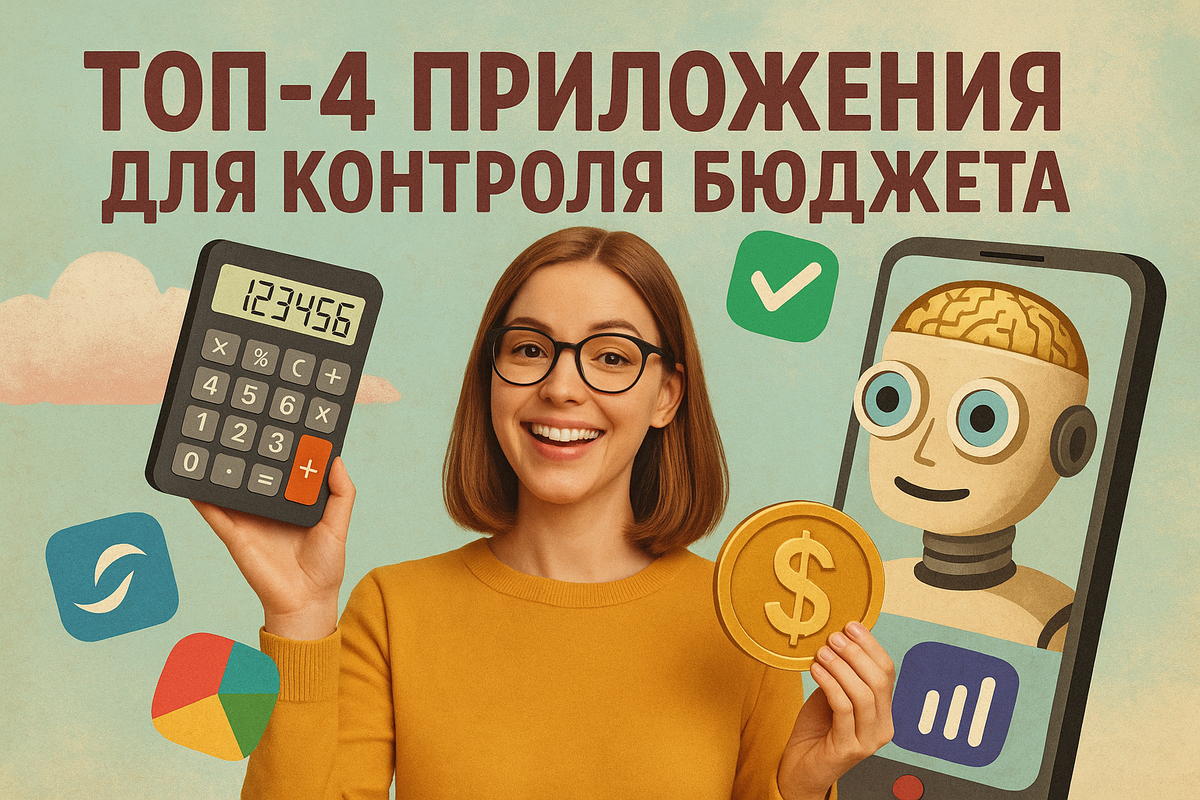 Топ-4 приложения для бюджета с AI-функциями
