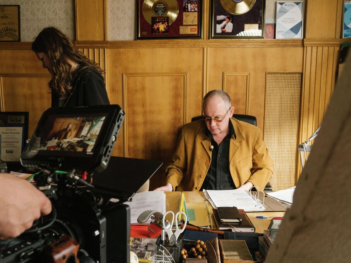    Даниил Спиваковский на съемочной площадке© Фото : Ксения Заболотных