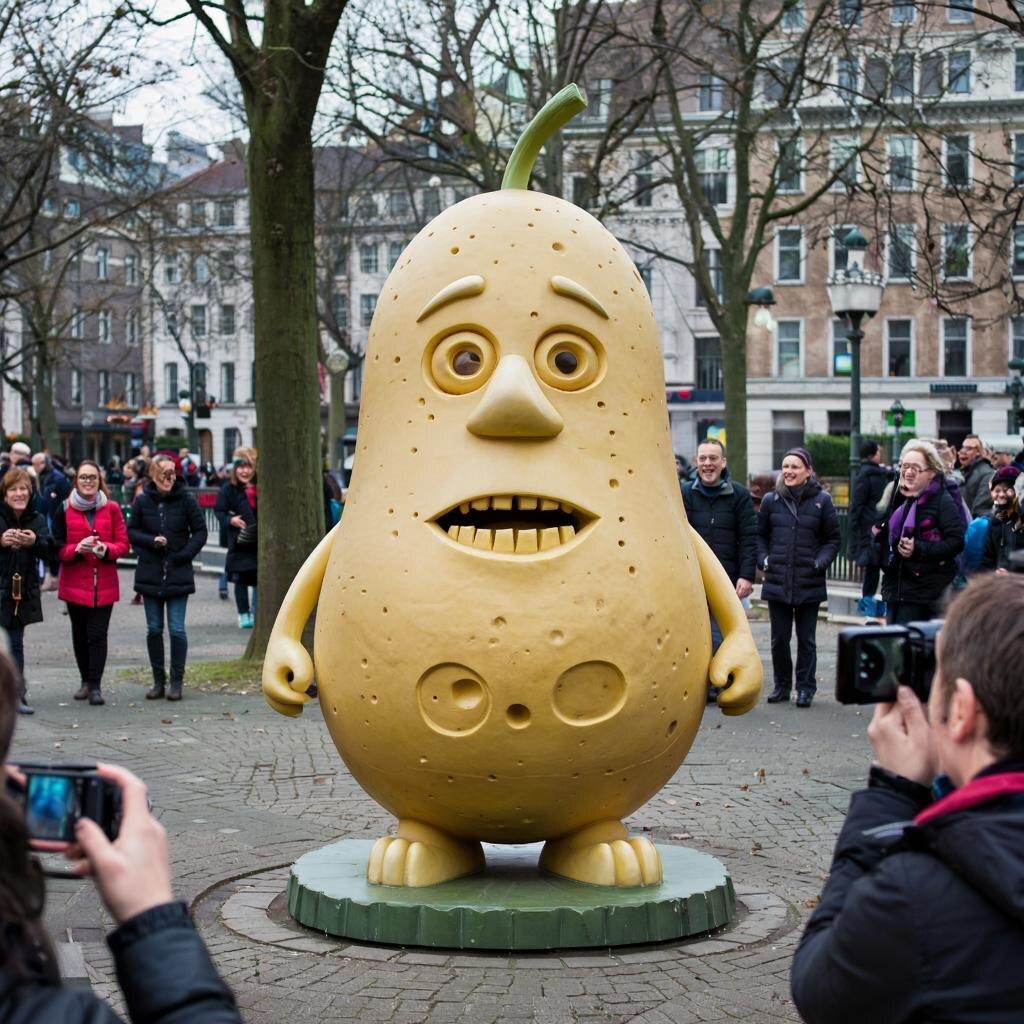 Популярный картофель из нейро