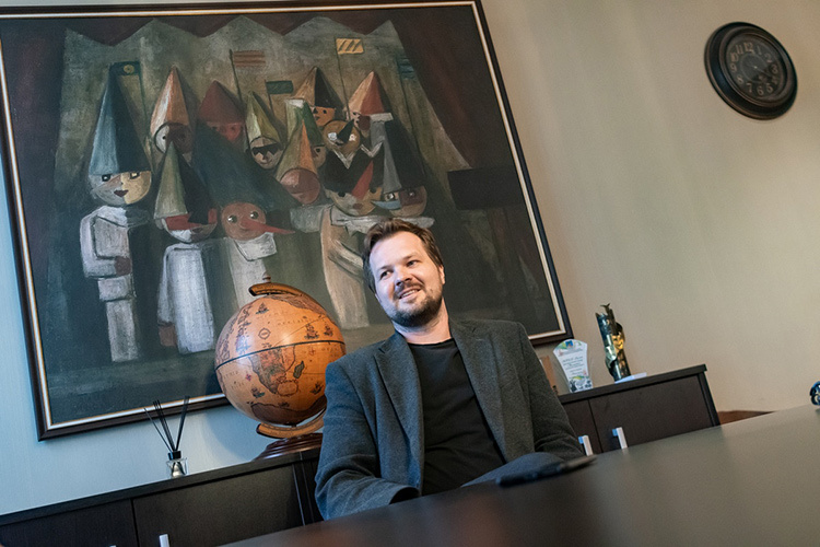    Никита Кобелев: «Я уже действительно практически оторвался от родного города и уже на него смотрю отвлеченно».   
Фото: Олег Спиридонов