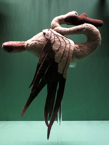 Лебедь из пазырыкского кургана. Эрмитаж.