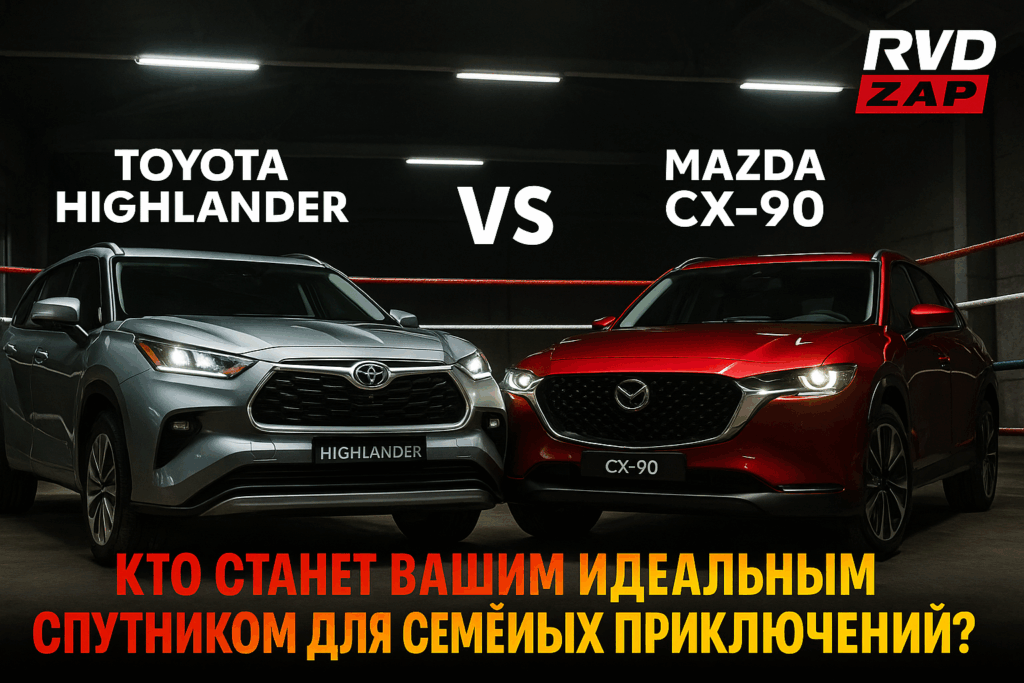    Сравнение Toyota Highlander и Mazda CX-9 характеристики admin