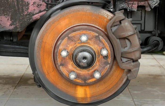 Ржавчина на тормозах/ Фото: t-j.ru