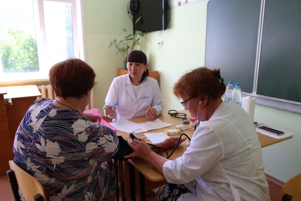    Автопоезд "Здоровье" в Шебалинском районе Республики Алтай. Источник: altai-republic.ru