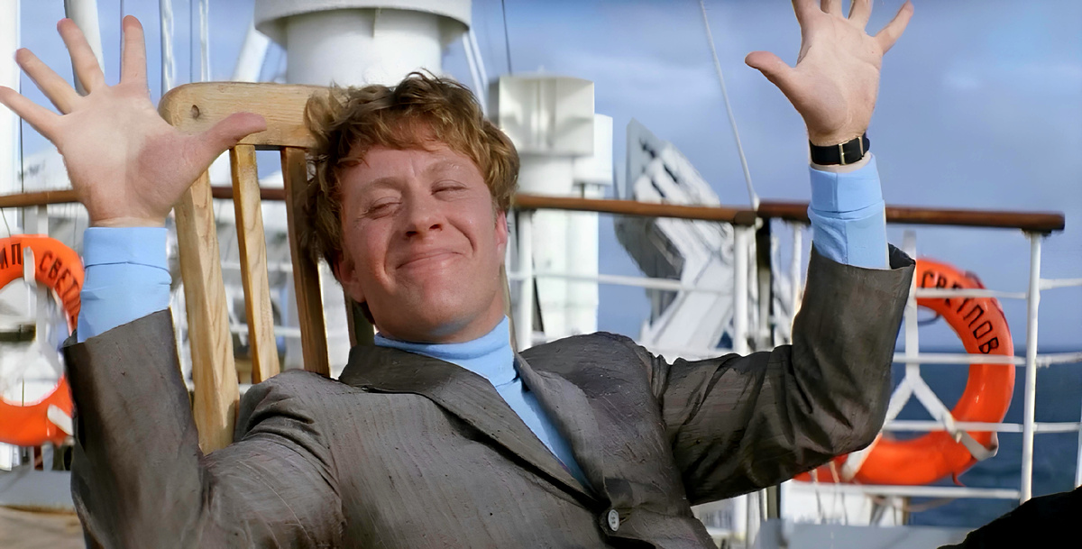 ©️ Кадр из кинофильма «Бриллиантовая рука», актер Андрей Миронов