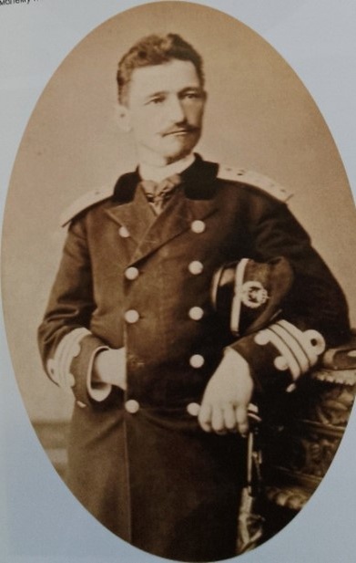 П.Д. Кузьминский в болгарской военной форме