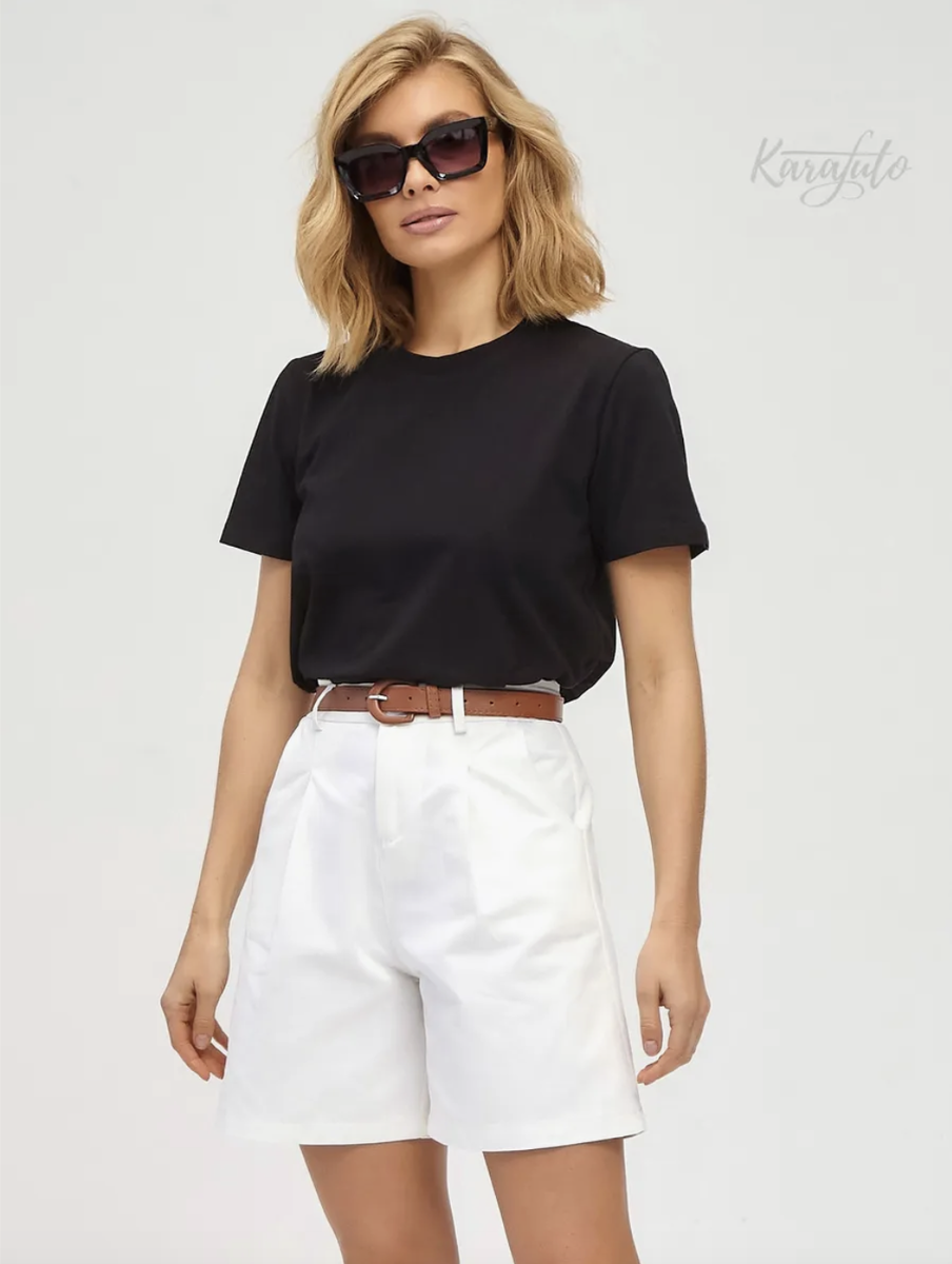 Хлопковые бермуды с Wildberries