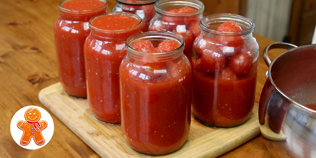 Помидоры в собственном соку на зиму 🍅 Без уксуса