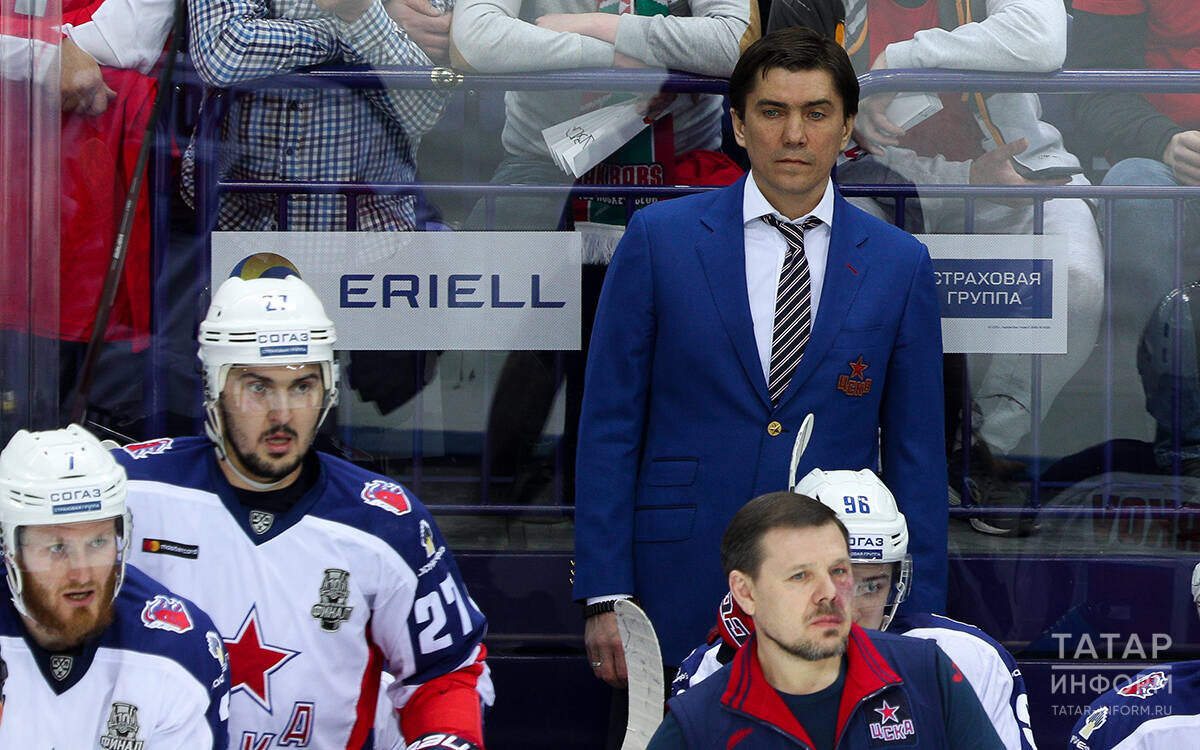 «Никитин в этой ситуации уже бывал, и он единственный, кто был в ЦСКА, имеет опыт определенный работать в ЦСКА»Фото: © «Татар-информ»