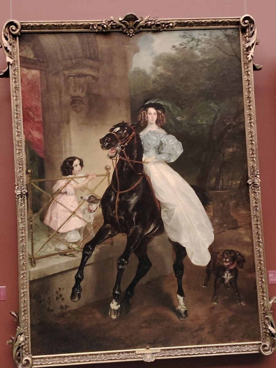 Вот она - известная "Всадница"