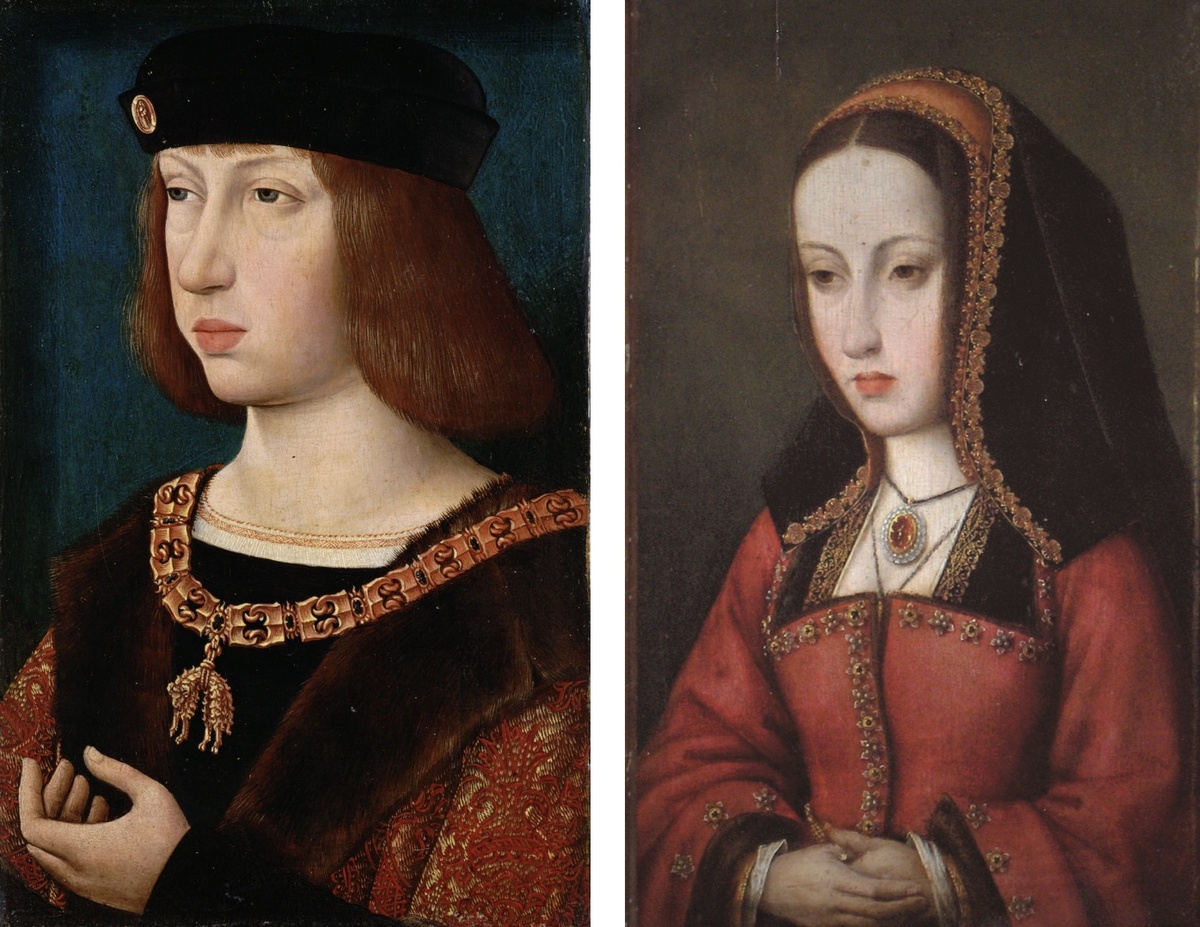 Портрет Филиппа I Красивого и инфанты Хуаны