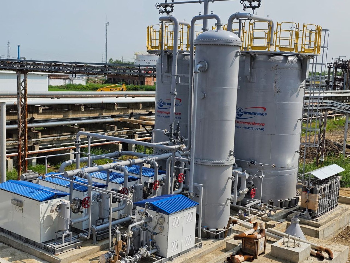 Установка рекуперации паров УРП-3000 мощностью улавливания до 3000 м3/ч