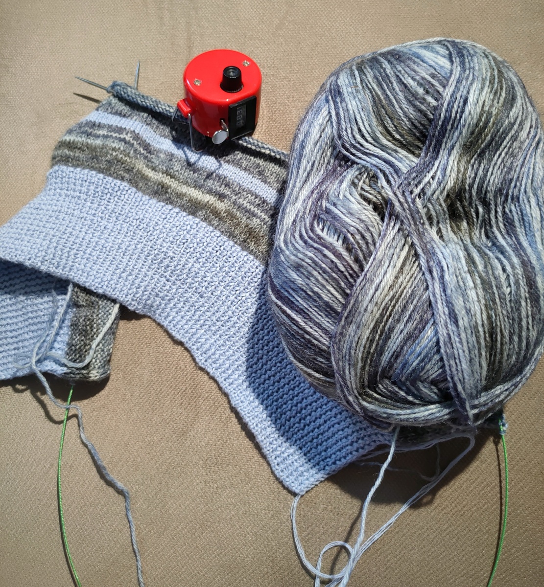 Начало процесса. Спинка.