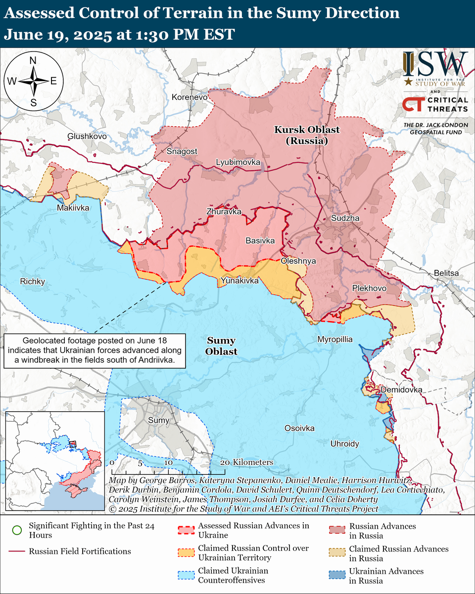 Источник: Американский Институт Изучения Войны. 