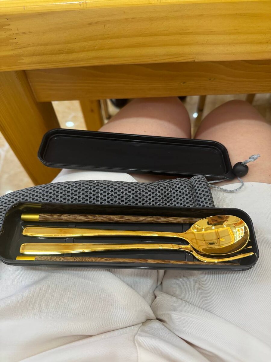 Такой комплект мы приобрели в местном магазине г.Чанчунь (Китай)