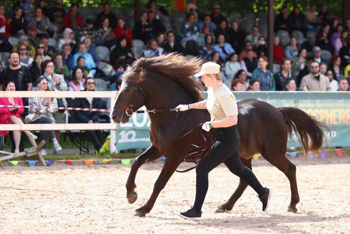 Реллу на показательном выступлении