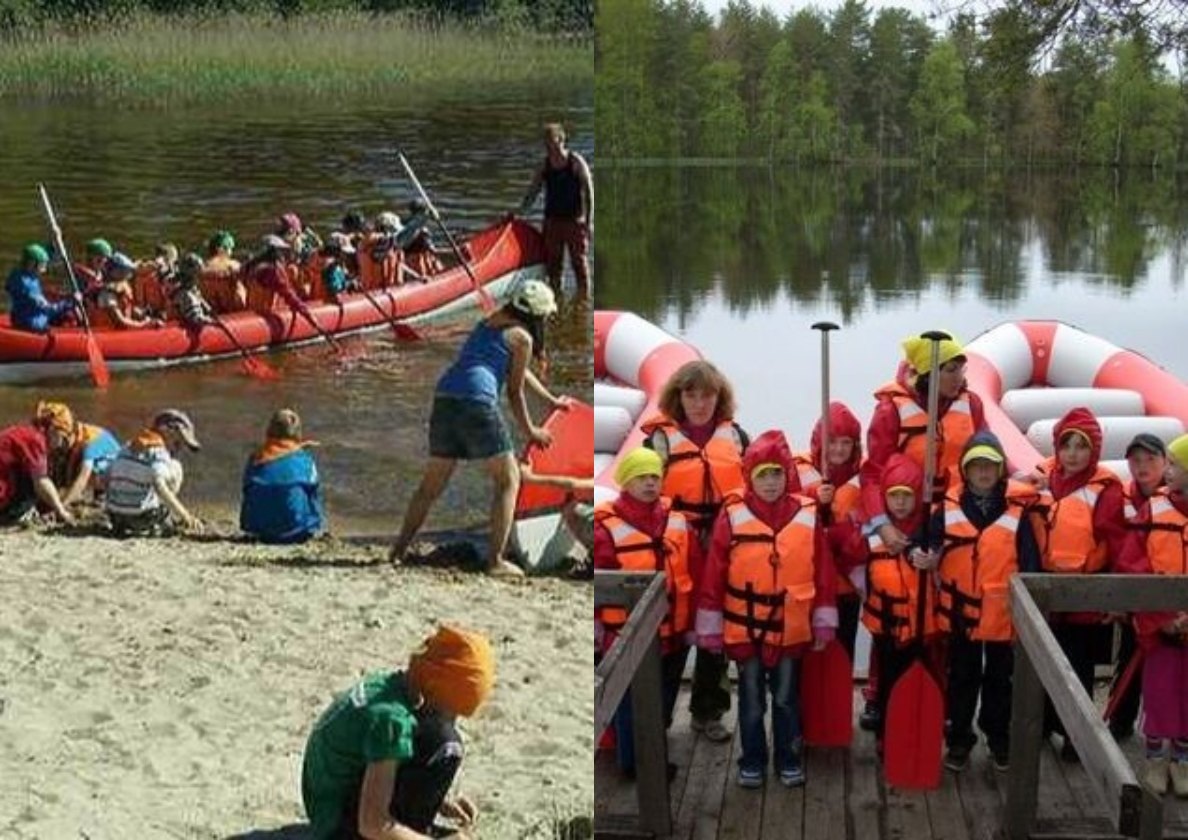 Походы были обязательными в любую погоду