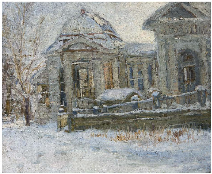 Степан Гвоздев. Парк зимой. 1944
Картина из фондов Иркутского художественного музея