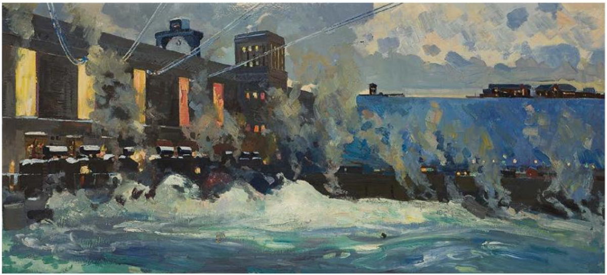 Картина из фондов Иркутского художественного музея