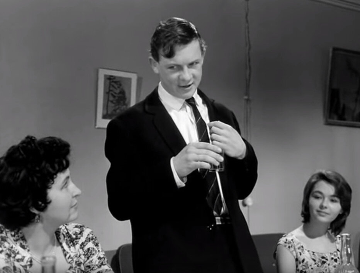 В фильме "Люди и звери", 1962 год