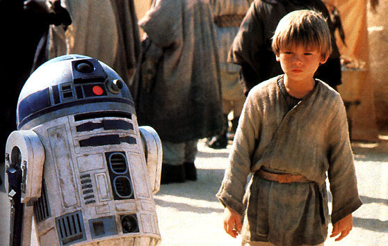 Одно из первых появлений юного Энакина