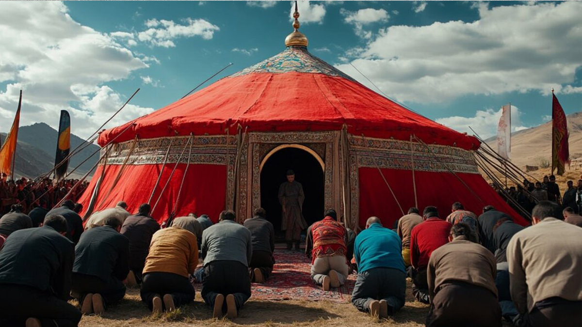 Кадр из фильма "Чингиз-Хан" (2025). Источник: КиноПоиск