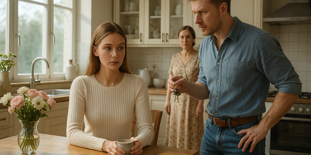 «Раз ты так любишь маму — живи с ней. А квартиру и машину оставь» — сказала я без слёз. Но внутри трещало всё.