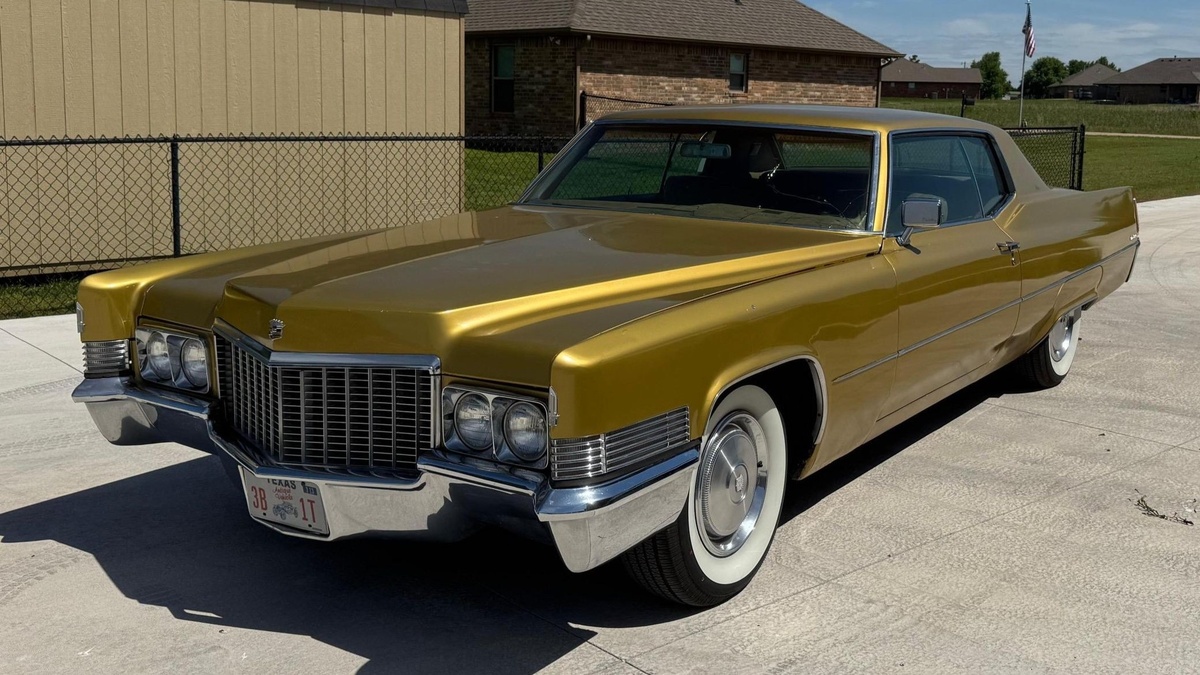 Cadillac Coupe DeVille 1970 года