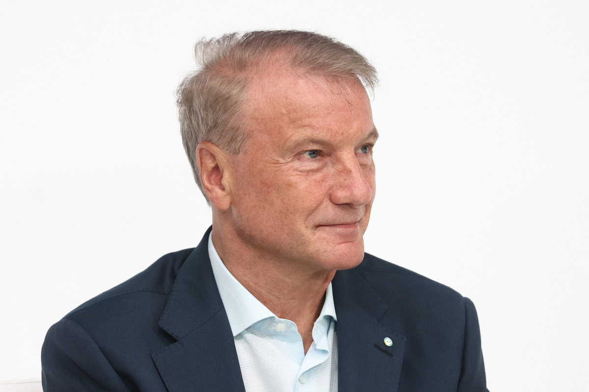 Гермн Греф на ПМЭФ-2025. Фото: Росконгресс