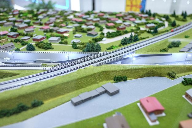    В Кирове активно строят тоннель под Транссибом