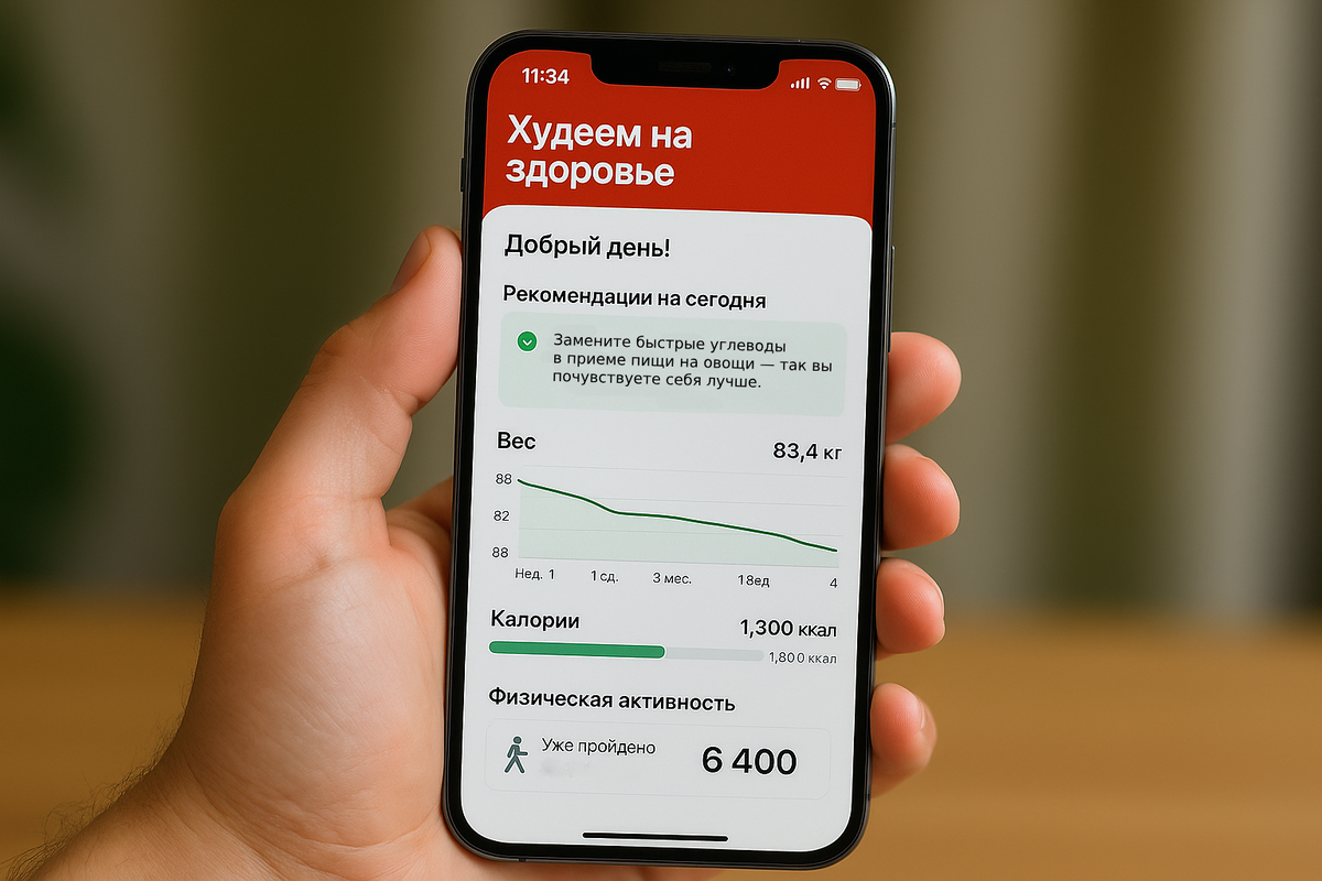 Макет приложения