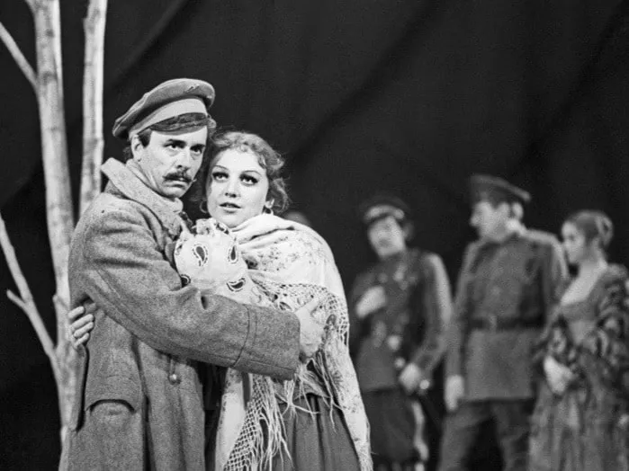 Олег Борисов в спектакле «Тихий Дон» в БДТ